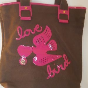 Tory Burch Love Bird canvas tote